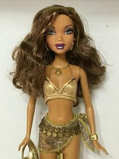Купить Barbie My Scene Bling Gold Metallic Bikini Madison Б/