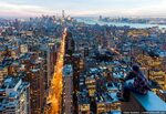 Экстремальные фотографии Нью-Йорка с высоты ФОТО НОВОСТИ