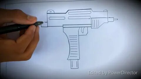 UZI GUN AMAZING DRAWING IN PUBG MOBILE - YouTube