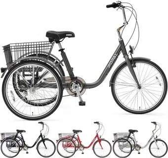 Sport & Bewegung 24 Dreirad für Erwachsene Dreirad Seniorenr