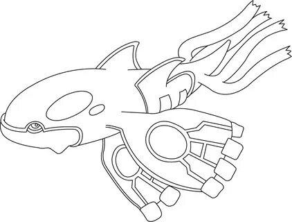 Kyogre Coloring Page - Coloring Home