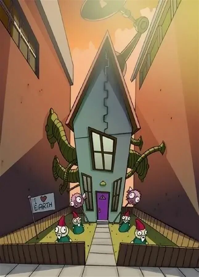 Zim's House Invader zim characters, Invader zim, Animation b
