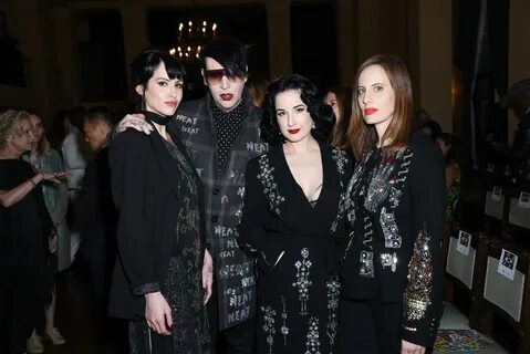 Marilyn Manson, Dita Von Teese, Liz Goldwyn, Lindsay Usich -
