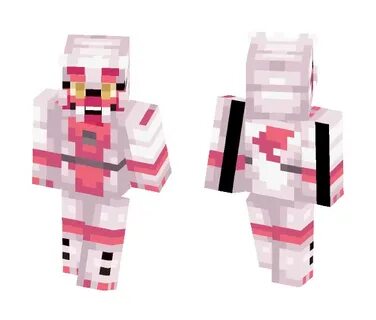 Download FNAF Sister Location - Funtime Foxy Minecraft Skin 