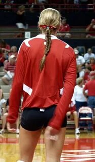 Volleyball hair. #volleyball #volleyball #nails Cute volleyb