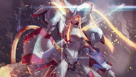 Strelizia, Darling in the FranXX, Anime, Mecha, 3840x2160, W