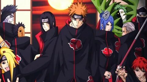 The coat of the Akatsuki in Naruto Spotern