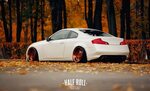 G35 Coupe White Bride @HalfRoll team - Community "Stanced" o