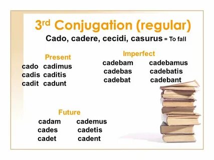 Conjugations of Latin Verbs - ppt video online download