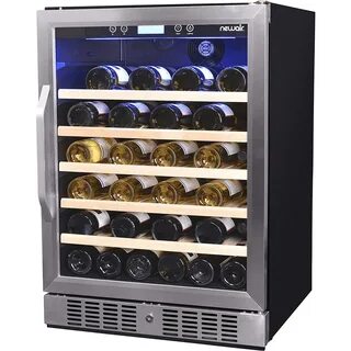 NewAir 52 Bottle Single Zone Wine Cooler Quench Essentials