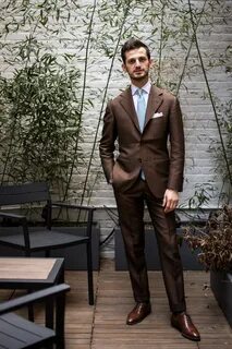 Dark Brown Summer Suits - Die, Workwear!