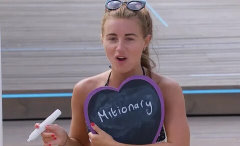 Love Island fans' hysterics as Dani Dyer can't spell mission