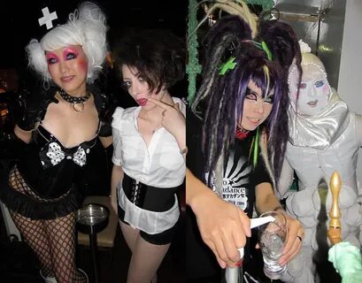 TOKYO DECADANCE CYBER GOTH PARTY AT CHRISTON CAFE, JAPAN. SA