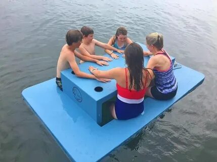 There's Now a Floating Picnic Table You Can Use in a Lake or