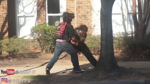 HUMPING PEOPLE PRANK IN THE HOOD! - YouTube