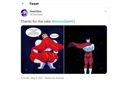 Thicc Omni-Man Tweet Know Your Meme