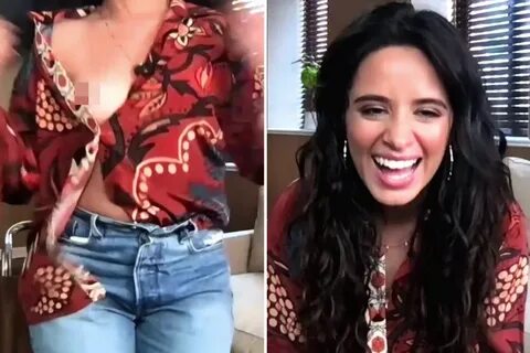 Camila Cabello accidentally flashes a boob live on The One S