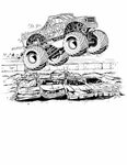 √ Avenger Monster Truck Coloring Pages - Happy Meal Toys Pag