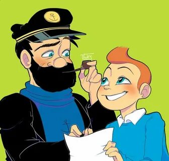 Tintin and the Captain by AskPrincesMultifruit Tintin, Comic