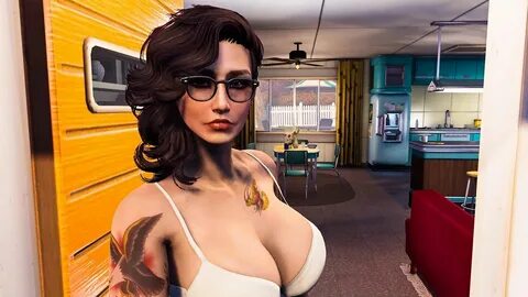 Fallout 4 Pc Mod Diamond City Fallout 4, Fallout 4 Mods, Sunglasses Women, Boobs...