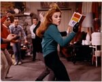 Ann-Margret dancing while reading 'The Ruined Virgin 
