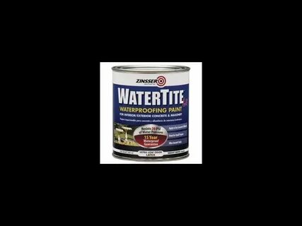 Гидроизоляционная противогрибковая краска WATERTITE ™ от Zin