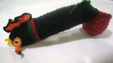 Rooster hand knitted underwear penis warmer cock sock vibrat