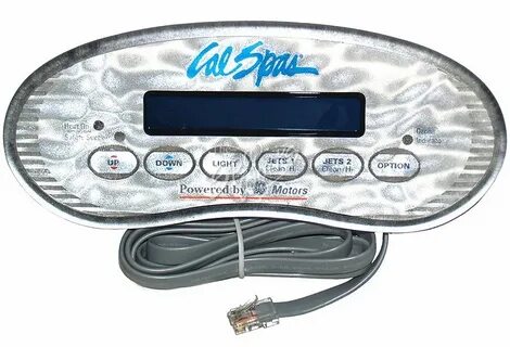 CAL SPA TOPSIDE CONTROL PANEL, 2300 SERIES W/O BACKLIGHT The