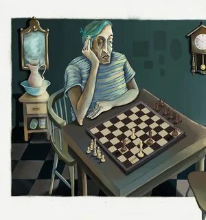 Satranç Oynayanlar / Chess Players. 