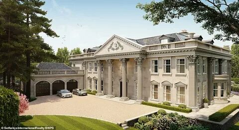 Surrey mansion with 11 beds and bullet-proof windows is bein