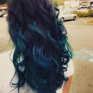 So pretty!!! Blue ombre hair, Turquoise hair color, Turquois