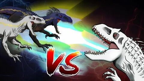 Dinosaurs Battle Indominus Rex VS 2x Indoraptors - YouTube