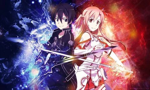 Kirito and Asuna Sword art online wallpaper, Sword art onlin