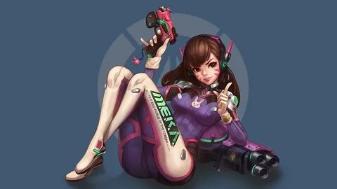 Dva Sexy Gamegirl Overwatch is a high definition desktop wal