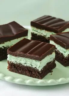 Luck of the Irish Chocolate mint brownies, Brownie recipes, 