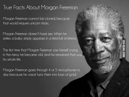 True Facts About Morgan Freeman - Funny Morgan freeman, Free