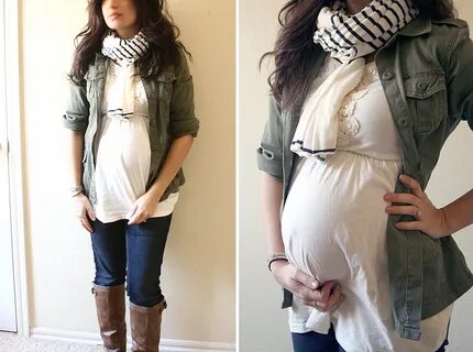 Какую модную и стильную одежду выбрать во время беременности