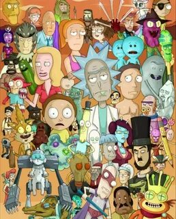 Pin by Ep Ep on Art Craft Rick and morty characters, Rick an