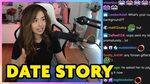 Pokimane first time sharing a dating story - YouTube