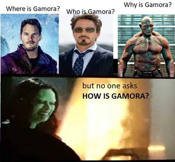 Why is Gamora Why Is Gamora? Know Your Meme