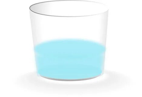 Water Glass Half Full Half Empty PNG Picpng