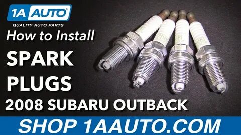 How to Replace Spark Plugs 2000-12 Subaru Outback 1A Auto