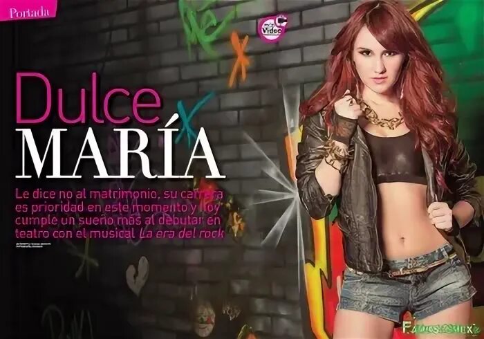 Dulce Maria Para TvYNovelas x7 HQ