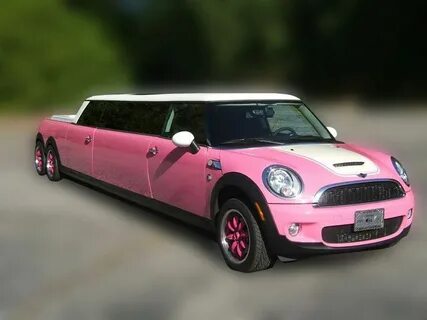Pin by Limo Mark on M&V Limos. Pink mini coopers, Limo renta