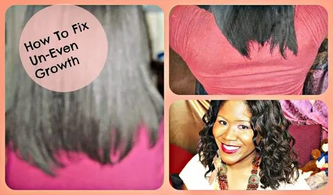 Texlaxed Hair Journey : How to Fix Uneven Hair Growth - Hair