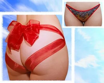 Crotchless Christmas lingerie Sheer lingerie See through Ets