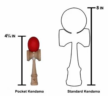 Buy Full Size Wooden Kendama with Extra String - Ancient Jap