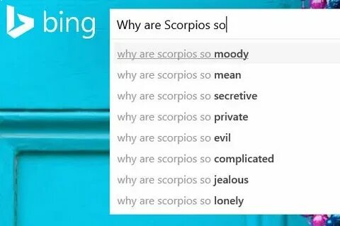 Why Are Scorpios - bmp-whippersnapper