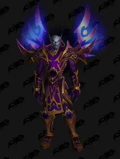 Void Elf tabards are now on the PTR. Really finishes the her