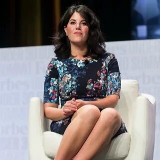 Monica Lewinsky abruptly huffs off stage over Clinton questi